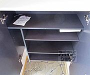 靴箱は多段収納です