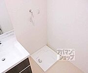 室内洗濯機置場です。