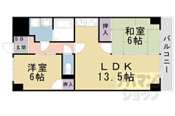 東野第1グリーンハイツ山科 6階