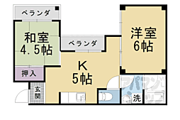 ヴィラ勧修寺 2階