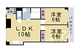 京阪石山坂本線 錦駅 徒歩2分 2階/-
