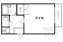 シエログランデ 1Kの間取図画像