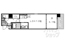 SHICATACHAMBRETTES1 1LDKの間取図画像