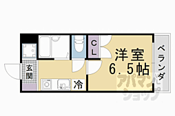 ルイシャトレ21 1Kの間取図画像