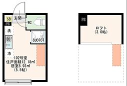 間取図画像 ワンルーム