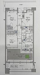 パークハウス上大岡 3LDKの間取図画像