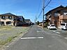 外観：前面道路含む現地写真