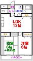 川杉マンション4階5.5万円