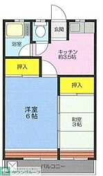 山田ビル 12Kの間取図画像
