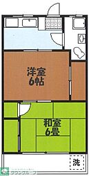 豊泉ビル5 2Kの間取図画像