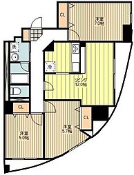 ルミエールM 3LDKの間取図画像