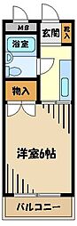 ストークマンション神明台 1Kの間取図画像