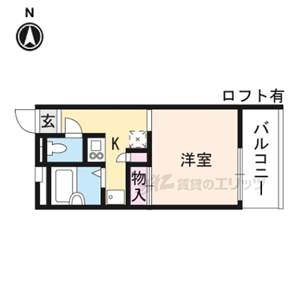 レオパレスハートピア15 203｜奈良県香芝市五位堂4丁目(賃貸アパート1K・2階・20.28㎡)の写真 その2