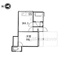 くまさく荘 1 ｜ 奈良県奈良市押熊町（賃貸テラスハウス1DK・1階・27.50㎡） その2