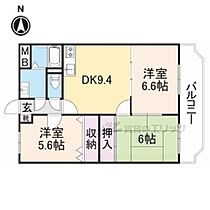 奈良県桜井市外山（賃貸マンション3LDK・3階・60.10㎡） その2