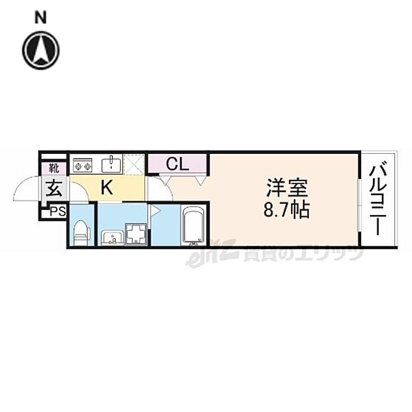 メゾン　リアリII 303｜奈良県香芝市今泉(賃貸アパート1K・3階・28.87㎡)の写真 その2