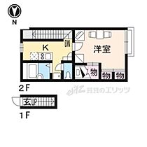 レオパレス万葉 205 ｜ 奈良県橿原市曾我町（賃貸アパート1K・2階・26.08㎡） その2