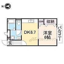 グレイス学園前 202 ｜ 奈良県奈良市学園朝日町（賃貸アパート1DK・2階・33.53㎡） その2