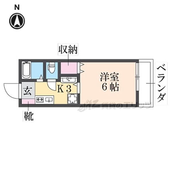 ウエストホン 201｜大阪府寝屋川市境橋町(賃貸アパート1K・2階・20.00㎡)の写真 その1