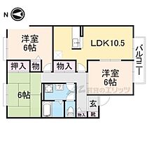 奈良県香芝市下田西（賃貸アパート3LDK・2階・65.00㎡） その2