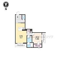 奈良県奈良市学園北1丁目（賃貸マンション1LDK・3階・50.81㎡） その2