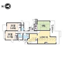 奈良県奈良市左京3丁目（賃貸マンション3LDK・3階・86.75㎡） その1