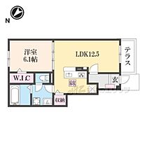 奈良県大和郡山市新町（賃貸アパート1LDK・1階・44.20㎡） その2