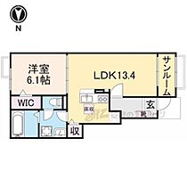 東辻アパートII 102 ｜ 奈良県御所市大字東辻（賃貸アパート1LDK・1階・50.01㎡） その2