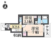 奈良県橿原市縄手町（賃貸アパート1K・1階・31.65㎡） その2