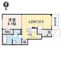 奈良県奈良市秋篠新町（賃貸アパート1LDK・1階・44.70㎡） その2