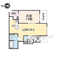 ラ・プランタン 102 ｜ 奈良県橿原市北妙法寺町（賃貸アパート1LDK・1階・50.27㎡） その2