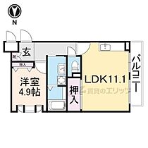 奈良県奈良市鶴舞西町（賃貸マンション1LDK・3階・43.55㎡） その2