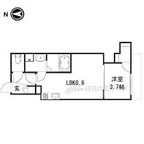 奈良県大和郡山市魚町（賃貸アパート1LDK・1階・30.03㎡） その2