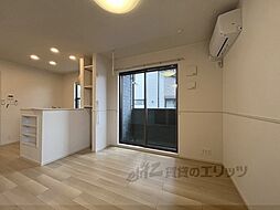 近鉄大阪線 五位堂駅 徒歩23分の賃貸アパート 1階1LDKのリビング/ダイニング