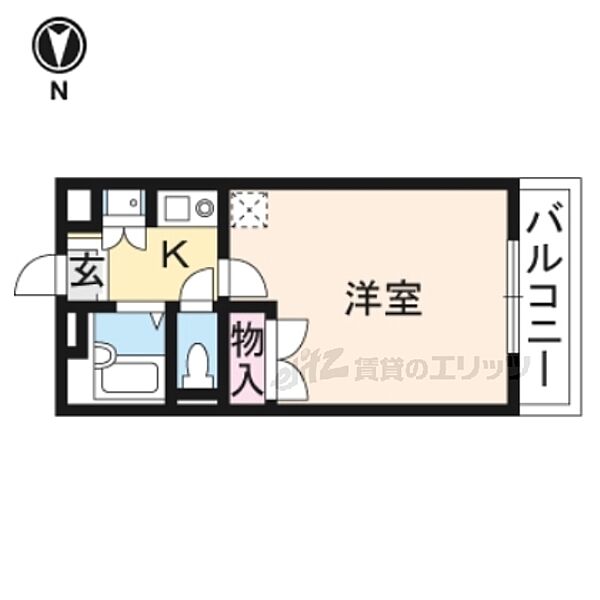 奈良県香芝市上中(賃貸アパート1K・3階・23.18㎡)の写真 その2