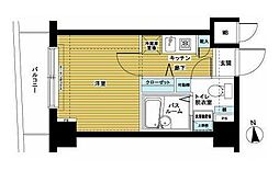 フェニックス桜上水弐番館 1Kの間取図画像