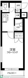 ダイホープラザ桜上水 1Kの間取図画像