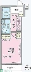 ARKMARK練馬 1Kの間取図画像