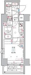 CREVISTA中野新橋2 1Kの間取図画像