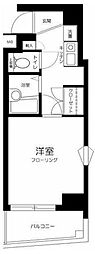 フォルトゥナ新中野 1Kの間取図画像