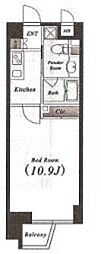 プロスペクト荻窪 1Kの間取図画像