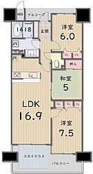 間取図画像 3LDK