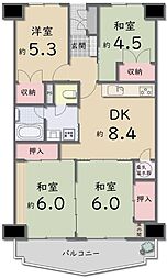 間取図画像 4DK