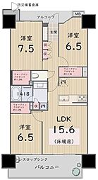 間取図画像 3LDK