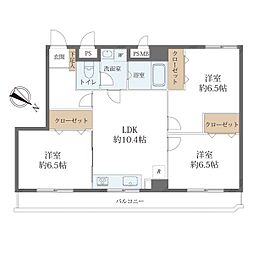 間取図画像 3LDK