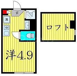 間取図画像 ワンルーム