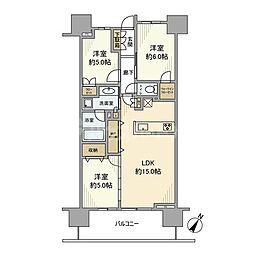 間取図画像 3LDK