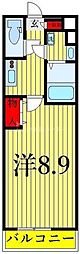 アクシス瑞江 1Kの間取図画像