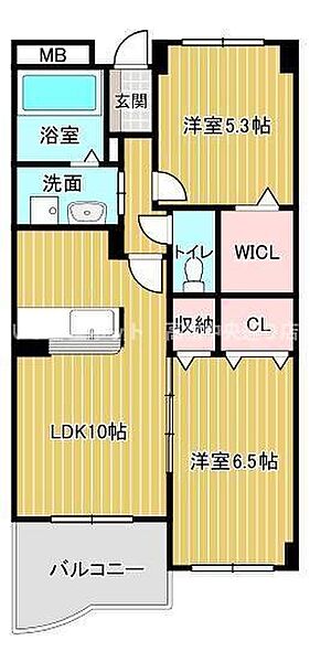 PRESTAGE・KITA 303｜香川県高松市木太町(賃貸マンション2LDK・3階・55.84㎡)の写真 その2