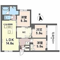 Y’s Grace 松縄II 101 ｜ 香川県高松市松縄町（賃貸マンション3LDK・1階・79.67㎡） その2